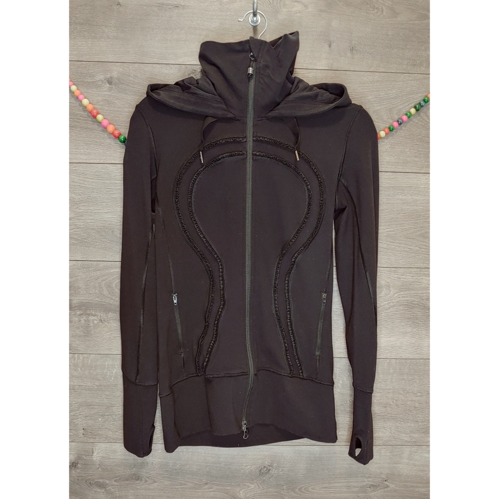 Rare Lululemon Stride Jacket With Ruffle Logo